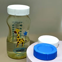 Dr Brown Tapas de sellado para biberones sin BPA a prueba fugas