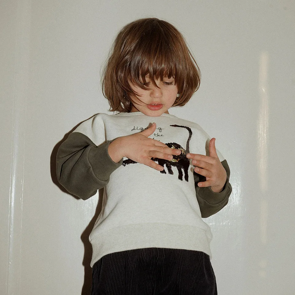 KS Sudadera de algodón para bebé – Jersey infantil con lentejuelas - imagen 4
