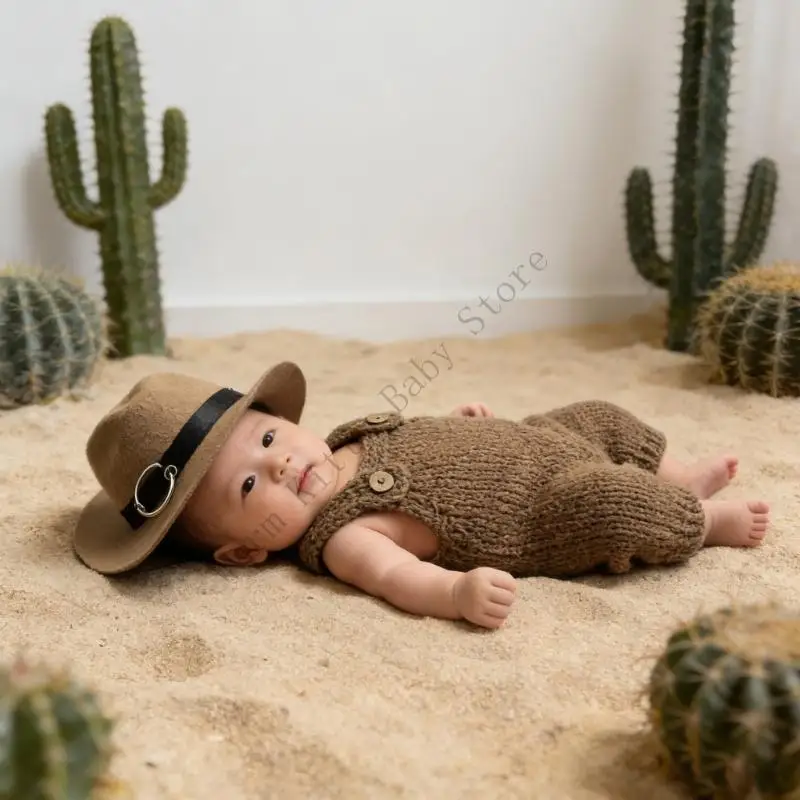 XXFE Disfraz infantil con sombrero de lana suave - imagen 3