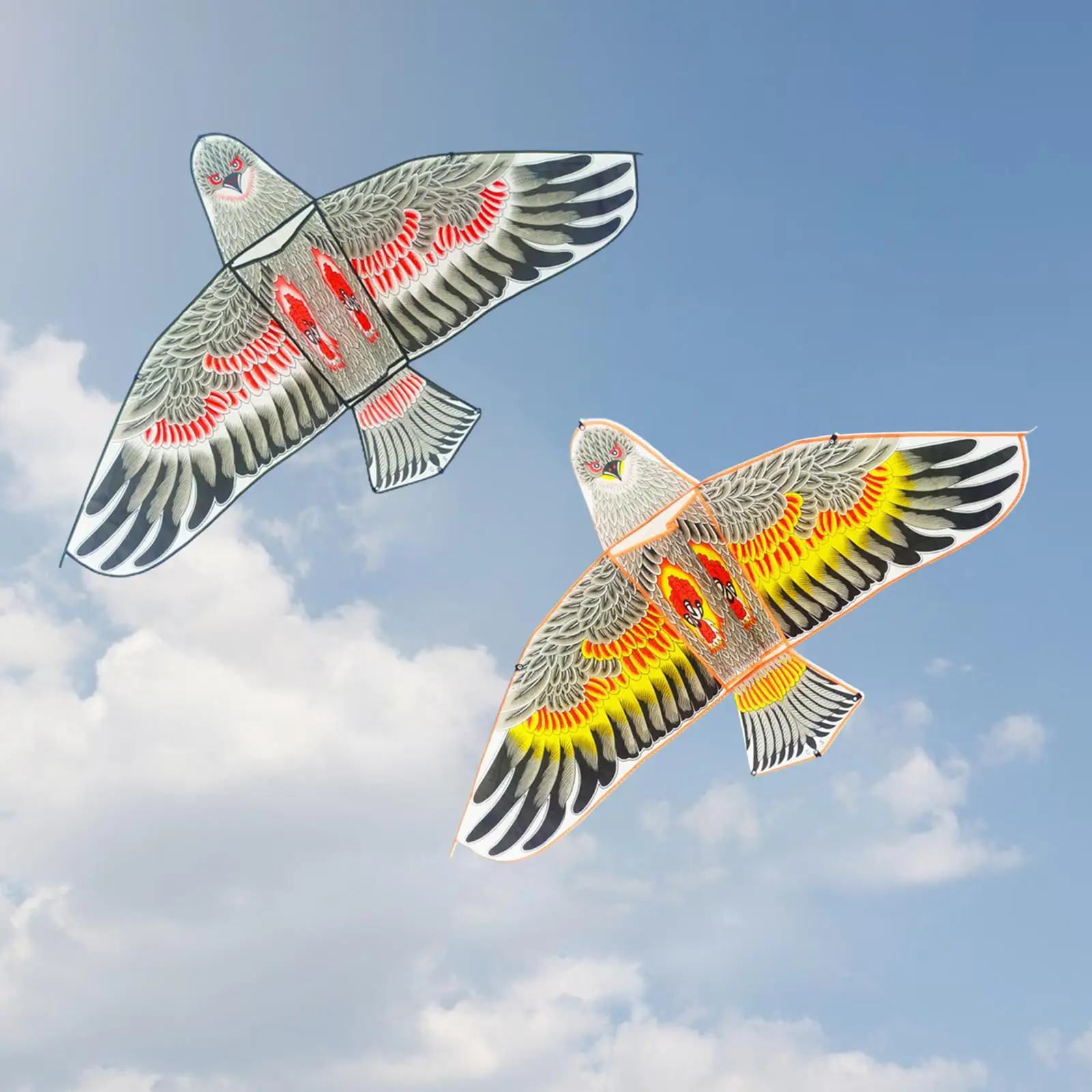 Eagle Kite Decoy Birthday Gift with String Fun Play Single Line Kite for Summer Garden Boy Girls Outdoor Activities Children