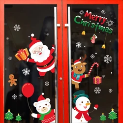 Pegatinas Navideñas Decorativas para Paredes y Ventanas