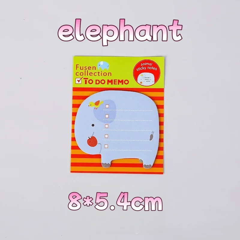 Notas adhesivas con animalitos para niños – Material escolar - imagen 3