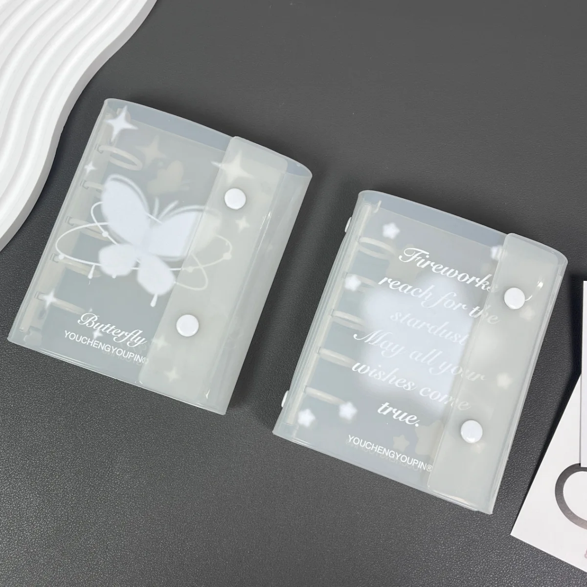 Cubierta de carpeta de hojas sueltas M5, cubierta para cuaderno, accesorios para cuaderno de bocetos, diario, suministros de oficina - imagen 5