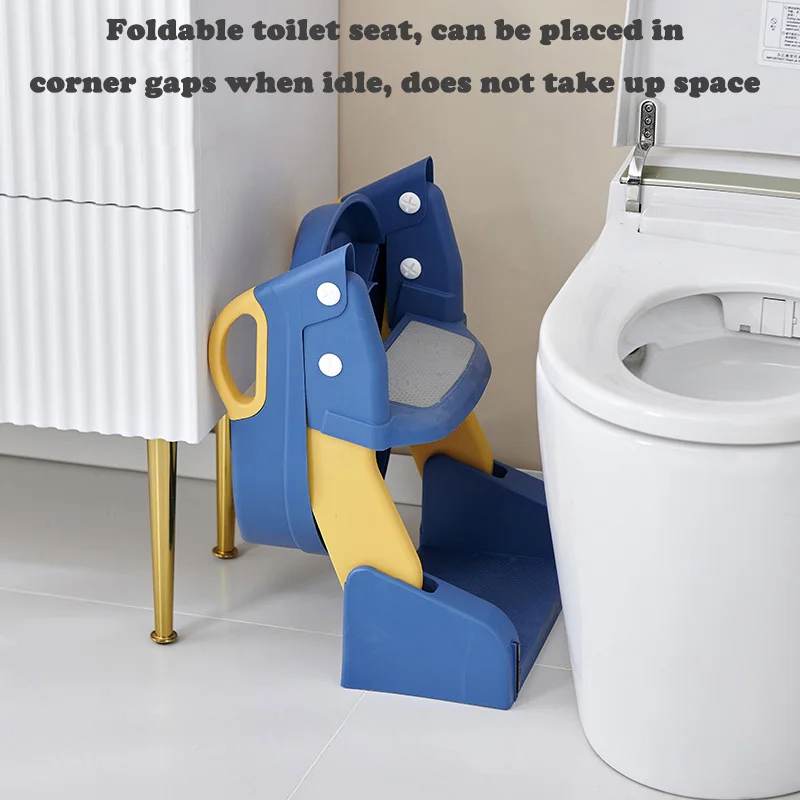 Orinal infantil plegable con escalón – Asiento portátil - imagen 5