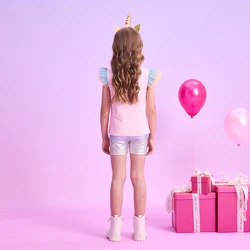 DXTON conjunto de verano para niños con camisetas de manga corta