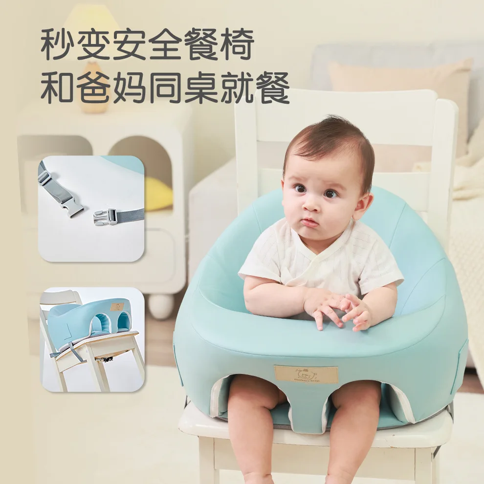 Silla alta bebé multifunción con anticaída – Regulable en altura - imagen 3