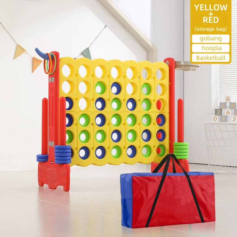 yellow red with bag