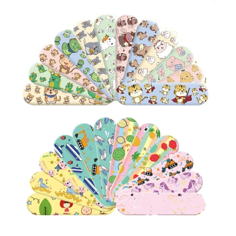 120 unids/set tirita de dibujos animados bonitos yesos para primeros auxilios para niños vendajes adhesivos vendaje para heridas parche Accesorios - imagen 2
