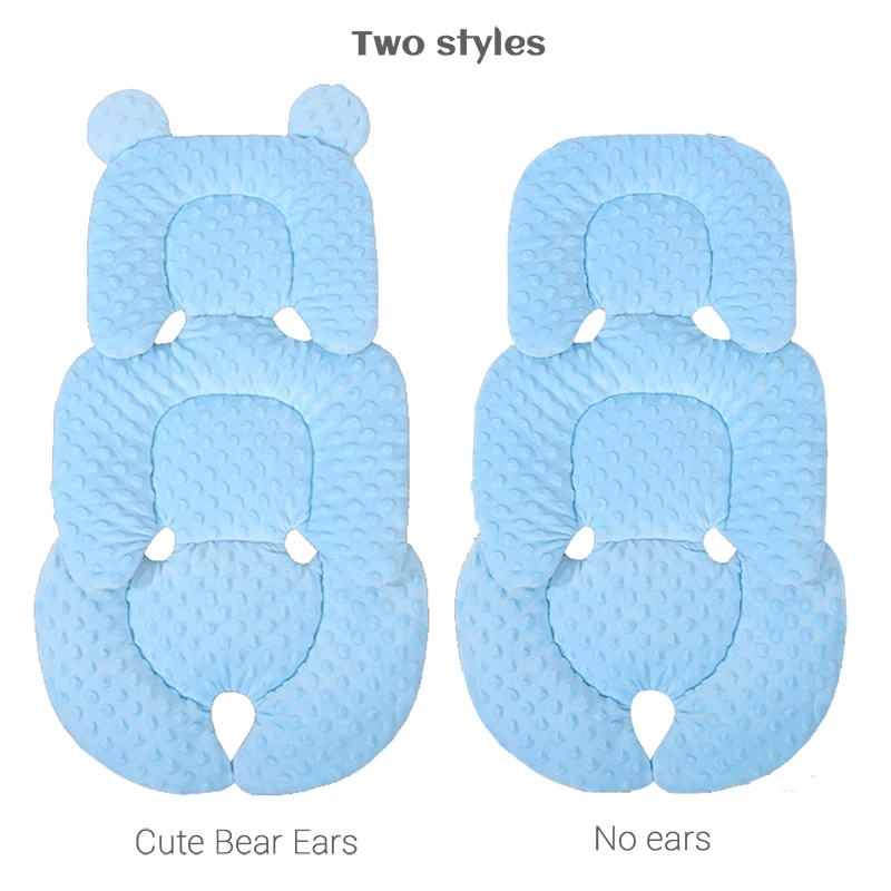 Cojín para cochecito de bebé, 2 lados disponibles, asiento de coche infantil, almohadilla para cochecito, colchón térmico General para las cuatro estaciones, malla transpirable - imagen 5