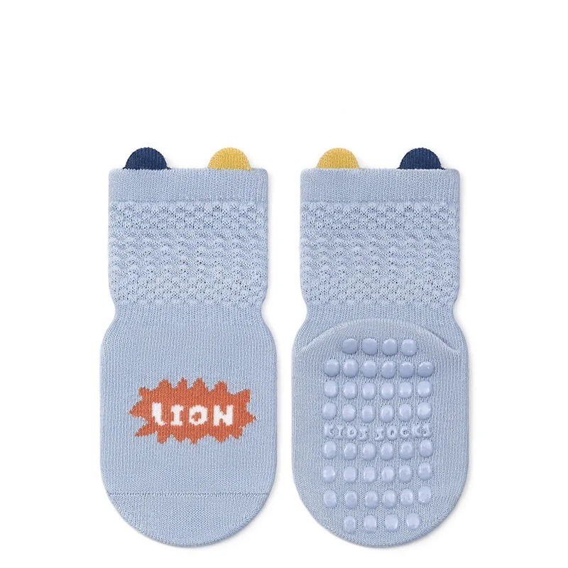 3 par/lote calcetines de suelo para niños y niñas de algodón verano primavera calcetines finos para niños calcetines de dibujos animados para niños pequeños calcetines para bebés y niñas - imagen 3