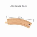 Long curved track