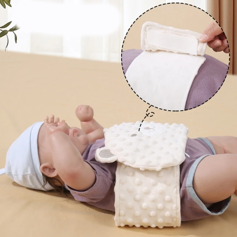 Banda para el vientre para bebé, Protector de vientre de cordón Umbilical suave y transpirable para dormir, envoltura para el vientre, regalo de ducha para recién nacidos - imagen 4