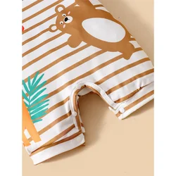 Pelele de bebe con estampado de animales - 3 a 24 meses