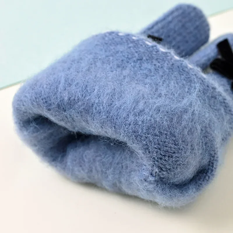 Guantes de invierno con lazo para mujer – Cálidos y elegantes - imagen 5