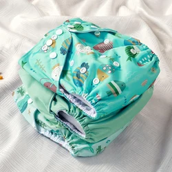 Elinfant Pañales de tela bolsillo gamuza ajustables talla única unisex