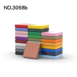 Bloques de construcción 2x2 con ranura – Compatibles para niños