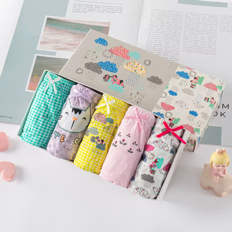 Braguitas de algodón con estampado de gatos para niñas – Suaves - imagen 5
