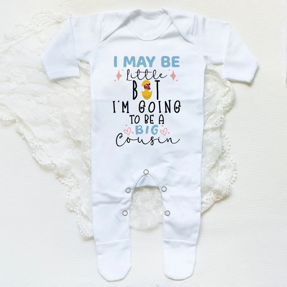 Babygrow-body para bebé, ropa de dormir de un primo grande, Body de bebé, trajes de regreso A casa - imagen 3