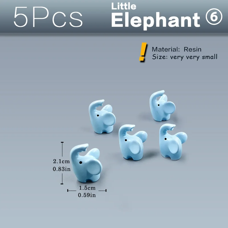 5pcs Elephant