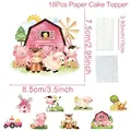 18pcs caketopper