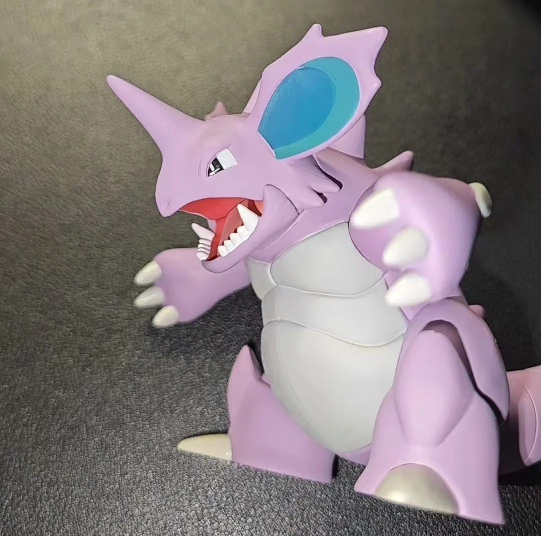 Escala genuina la leyenda del mundo de los elfos Nidoking Nidorino Nidoran lindo modelo de figura de acción Juguetes - imagen 3