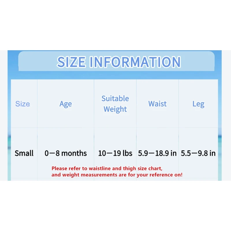 ALVABABY pañal de natación reutilizable ajustable para bebé - imagen 5