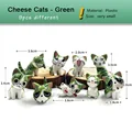 9pcs Cheese Green