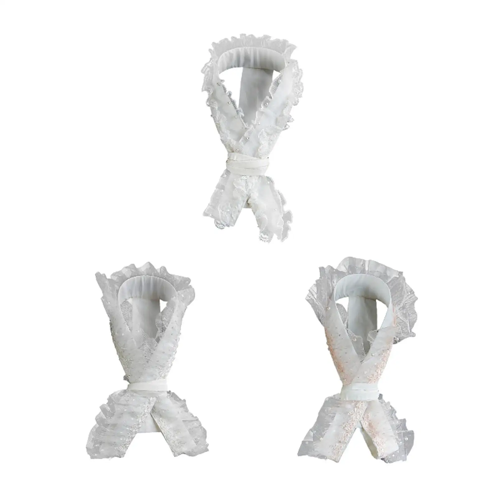 Decoración japonesa del escote del cuello del kimono para el juego de rol festivo de la ceremonia - imagen 2