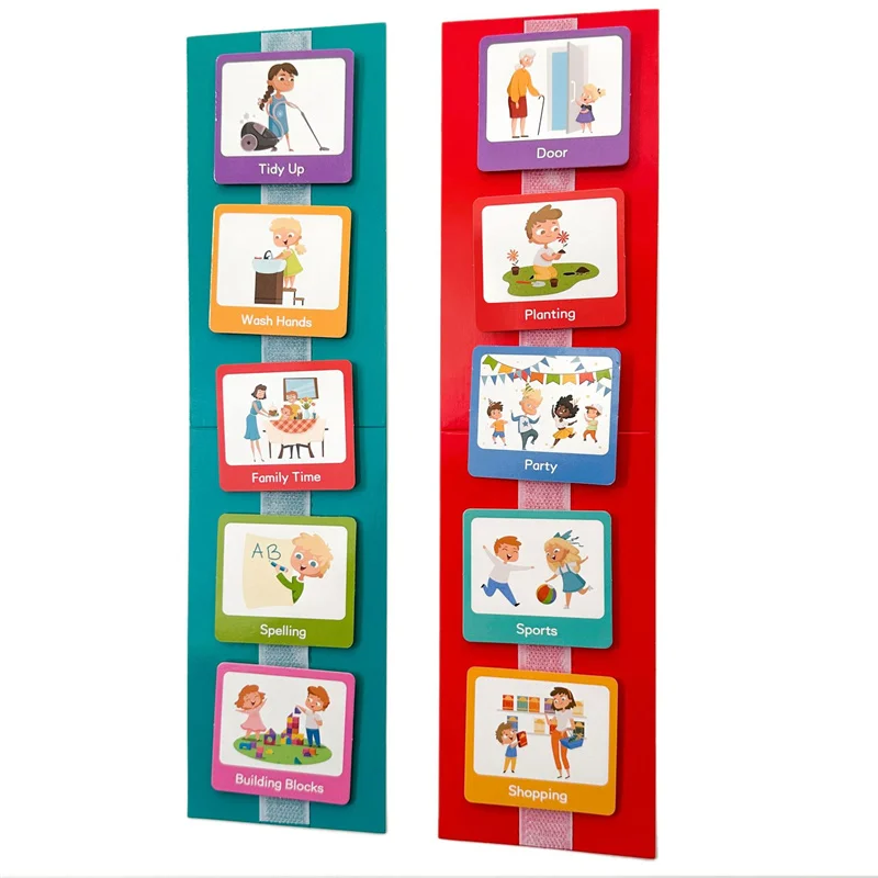 Horario visual para niños con autismo – Tabla de rutinas Montessori - imagen 3