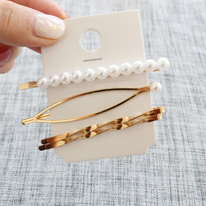 Pinzas estilo PERLA para el pelo de niña – Horquillas elegantes - imagen 5
