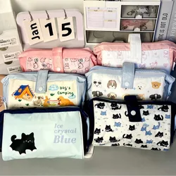 Estuche para lápices de animales, estuche para lápices Kawaii para cachorros, organizador de lápices grande, papelería para volver a la escuela, 1 Uds.
