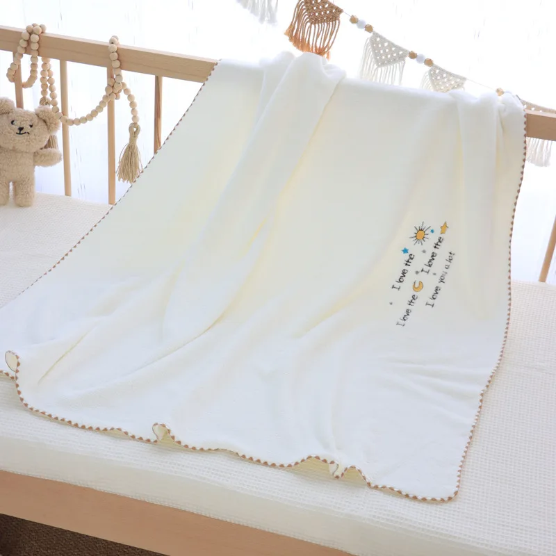 Manta para bebé recién nacido, juegos de cama con patrón de dibujos animados para bebés, envoltura cálida suave para niños y niñas - imagen 4