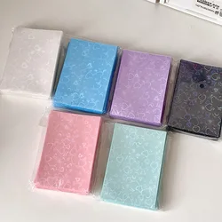 50 unids/pack colorido coreano Toploader Idol foto tarjetero 3 pulgadas fundas para sesión fotográfica antiarañazos tarjeta funda protectora