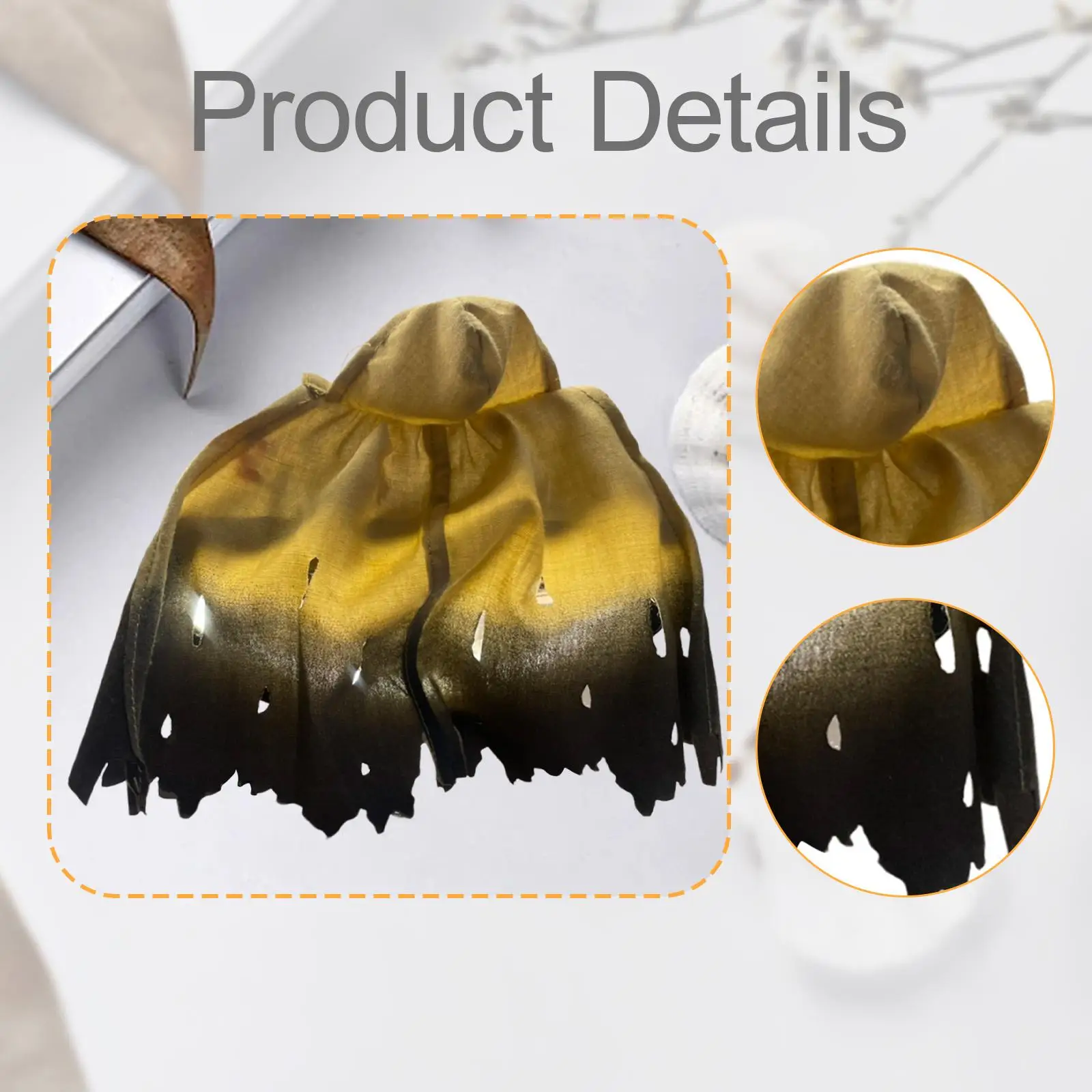 1/12 Scale Action Figure Clothes Cape with Hat Dress up Male Female Unisex Figure Accessories Doll Clothes for 6