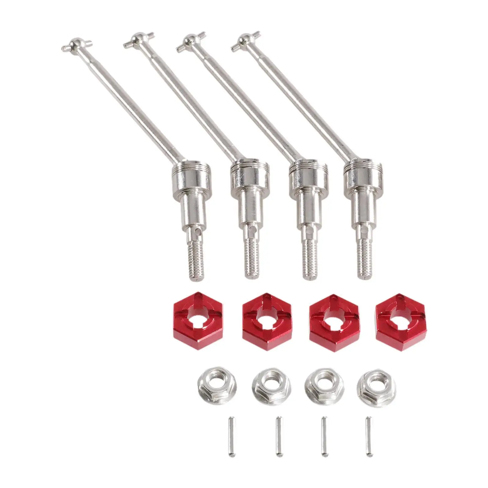 1/16 Scale RC CVD Drive Shaft Set for Front and Rear Components