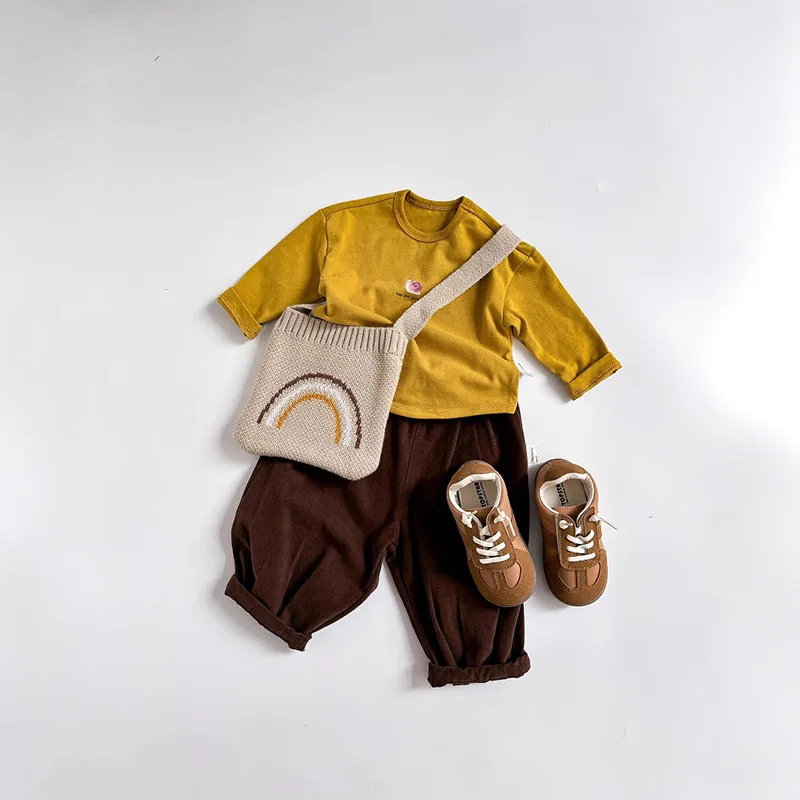 MILANCEL nueva camiseta de estilo fino de primavera para niños 1-5T camisetas interiores de animales de dibujos animados para niños prendas de vestir para niñas Tops - imagen 3