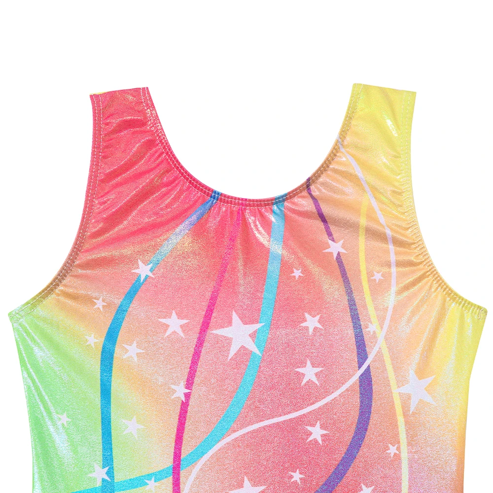 Biketard infantil con estrellas sin mangas para danza - imagen 4
