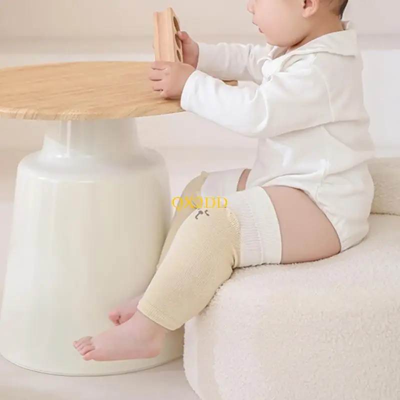 QX2D Rodilleras antideslizantes de algodón transpirables para niños - imagen 3