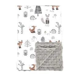 Manta suave Doudou envolvente para bebé – Cálida de invierno