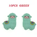 10pcs green