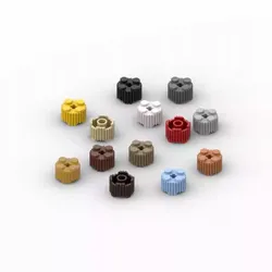 Ladrillos de construcción redondos compatibles para niños