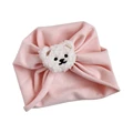 pink bear hat