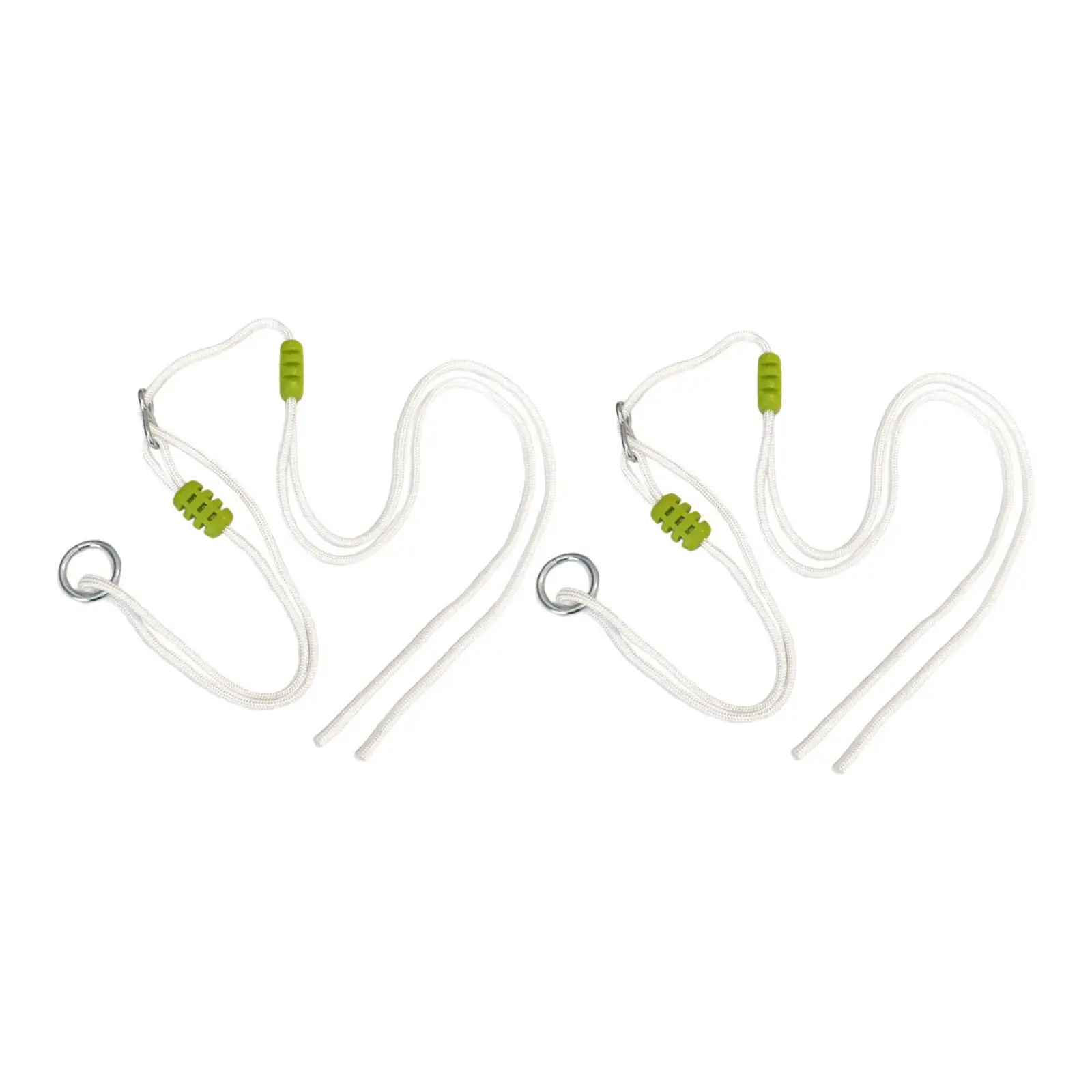 2 Pieces Swing Ropes Spart Part Portable Sturdy Length Adjustable Multi Strand for Outdoor Swings Garden Playground Accessories