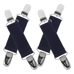 2 pares de Clips para guantes antideslizantes para niños, soporte para guantes de invierno, manoplas seguras para uso escolar al aire libre, soportes para manoplas para niños