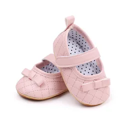 Zapatos antideslizantes de piel sintética para bebé