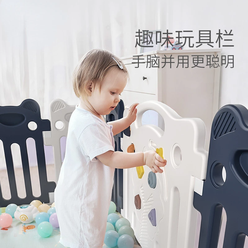 Valla de seguridad para bebés, parque de atracciones para gatear, parque de juegos para bebés, corralito para bebés - imagen 3