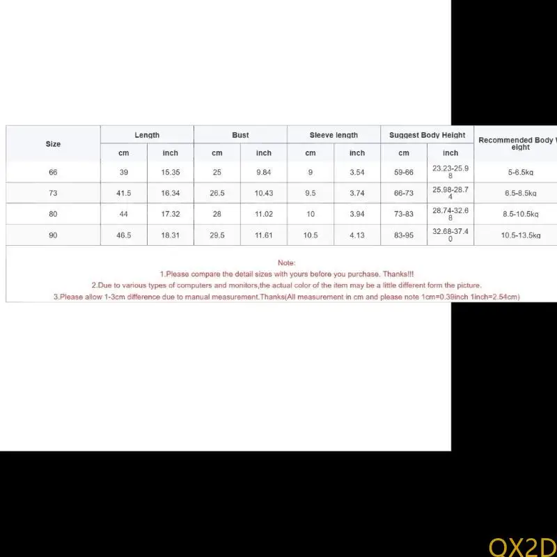 Bodysuit manga corta para infante QX2D - imagen 5