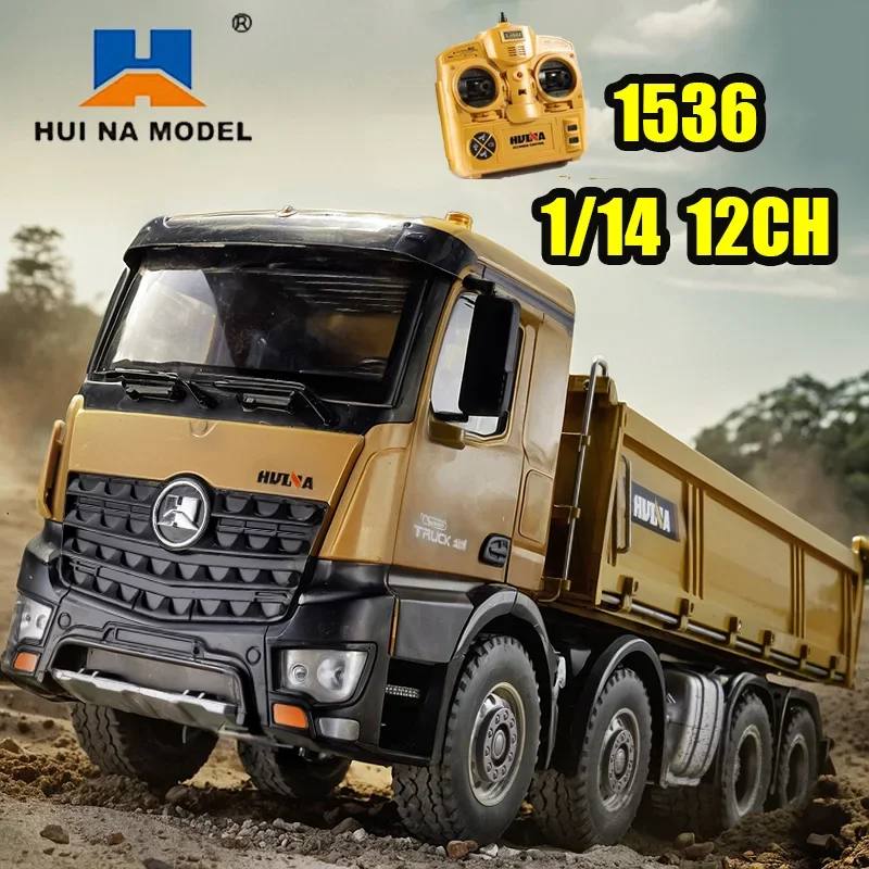 Huina 1536 Camión Volquete RC 1/14 - Juguete de Construcción - imagen 2