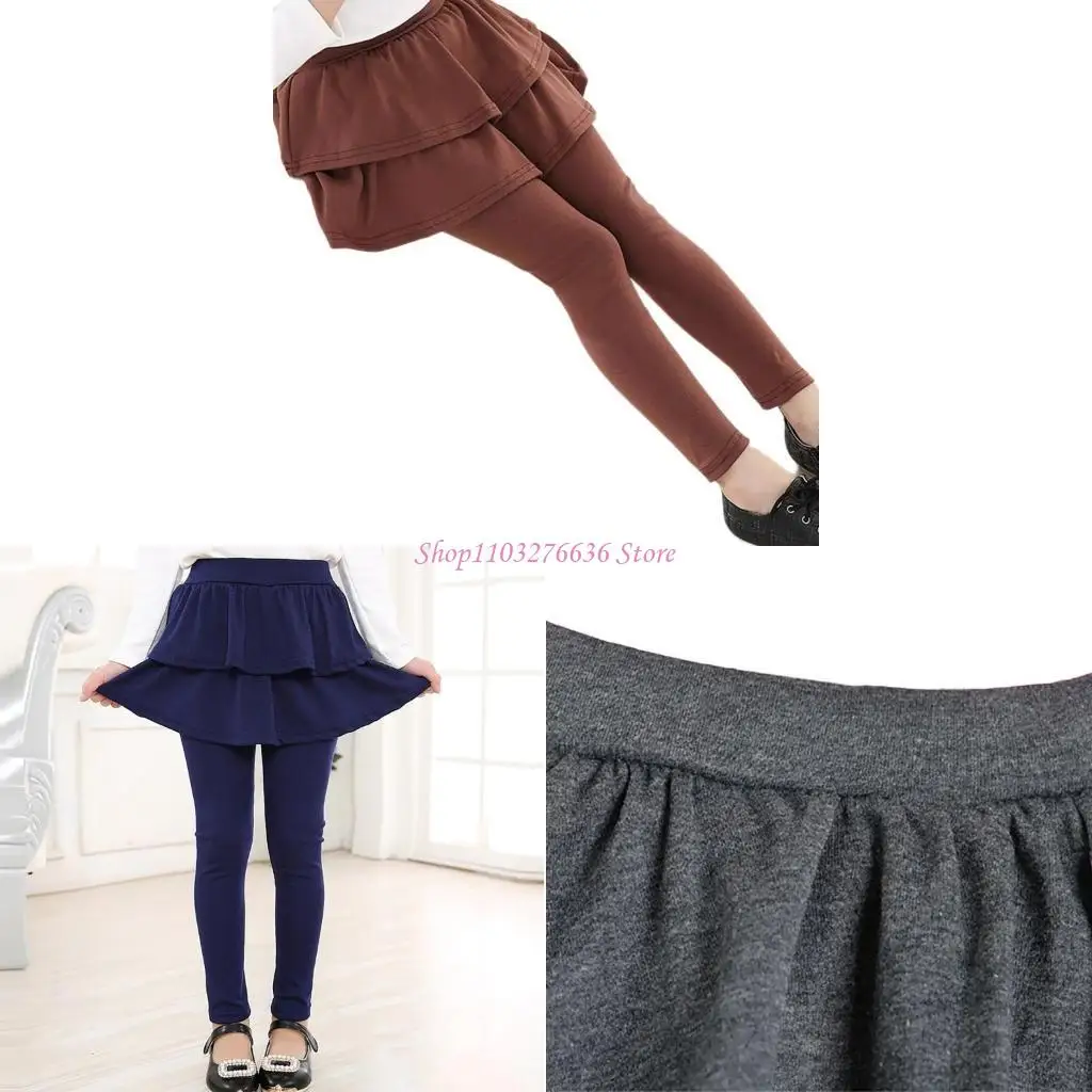 Leggings multifunción faldas falda chicas suaves R6FD Legging para varias ocasiones y atuendos