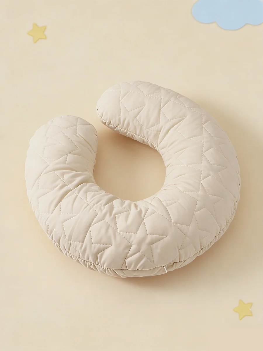 Almohada de lactancia acolchada con estrella para mayor confort - imagen 2